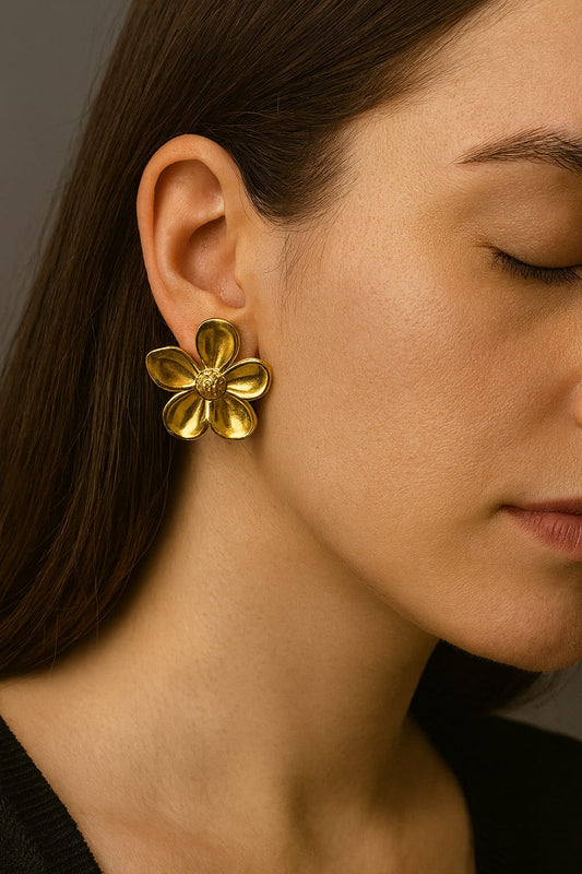 Floral Stud Earrings